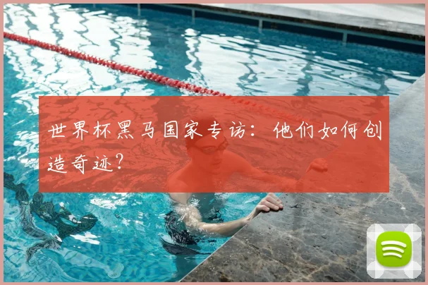 世界杯黑马国家专访：他们如何创造奇迹？